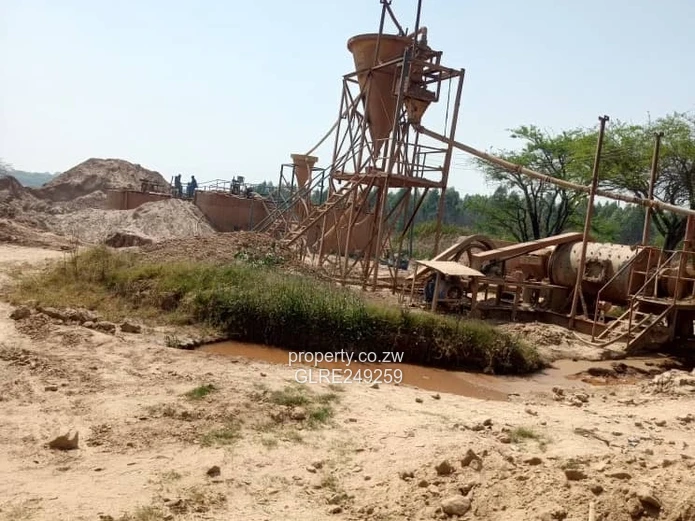 200ha Mazowe Industrial Land — Aggregate Plant, Secure & Subdividable